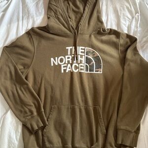 The North Face Green Sweater with Logo